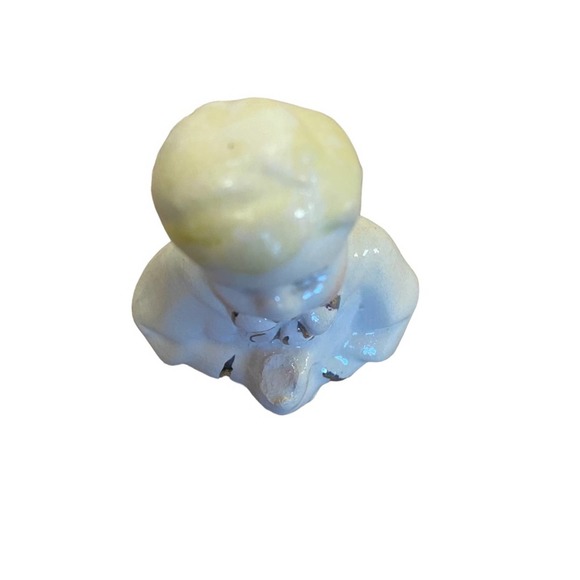 Vintage 1950s Christmas choir boy rosy cheeks and red lips - Picture 4 of 4